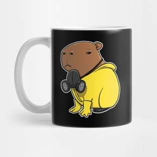 Capybara Hazmat Suit Mug